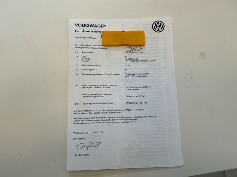 Volkswagen Golf VII 1.6 TDI Comfortline BlueMotion Tech 2015 – снимка 21