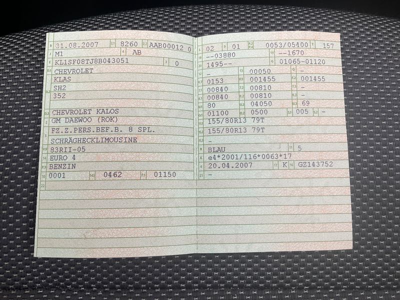 Chevrolet Kalos 1.2 S 2007 – снимка 5