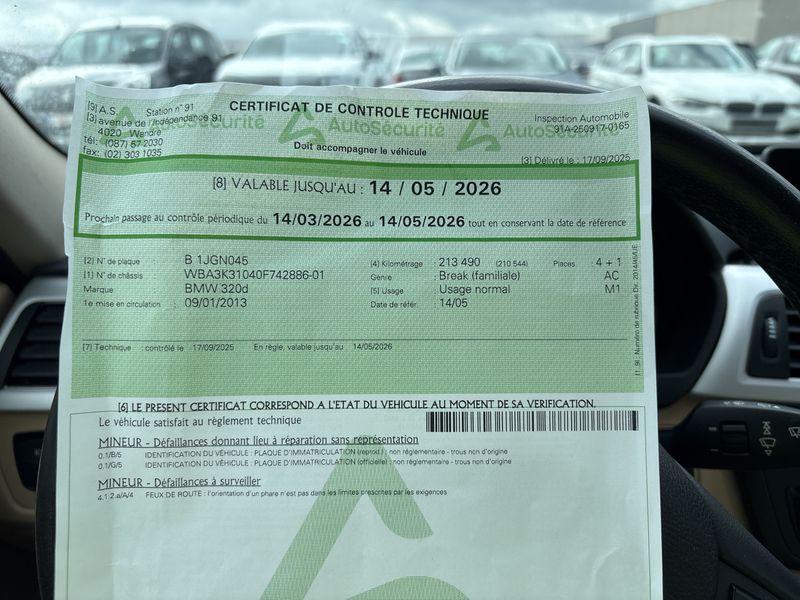 BMW 3er 320d 2013 – снимка 15
