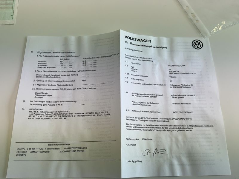 Volkswagen Tiguan 1.4 TSI Life BlueMotion Tech 2014 – снимка 22