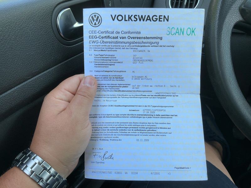 Volkswagen Golf VI Plus 1.6 TDI Trendline 2009 – снимка 16