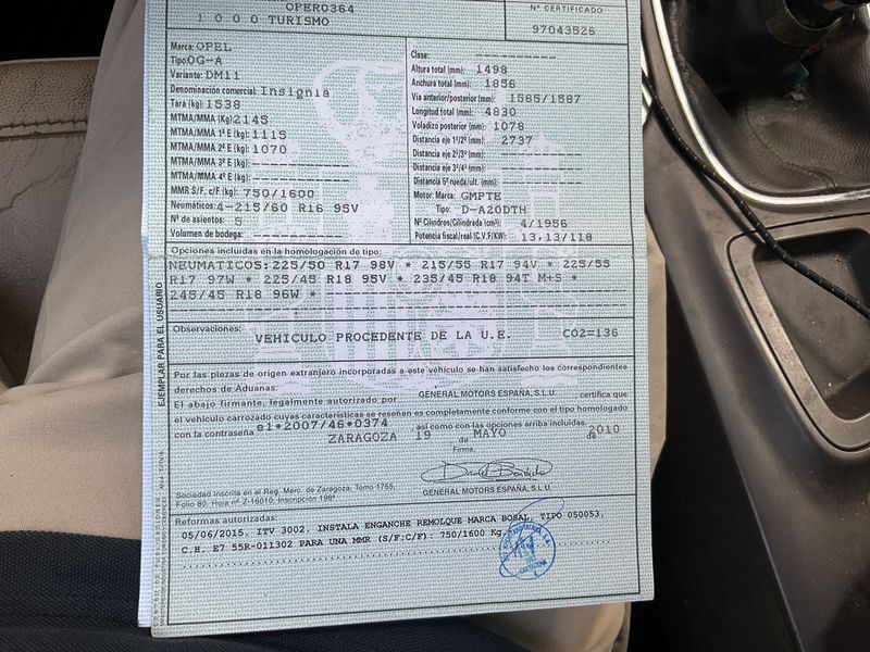 Opel Insignia 2.0 CDTI Cosmo 2010 – снимка 6