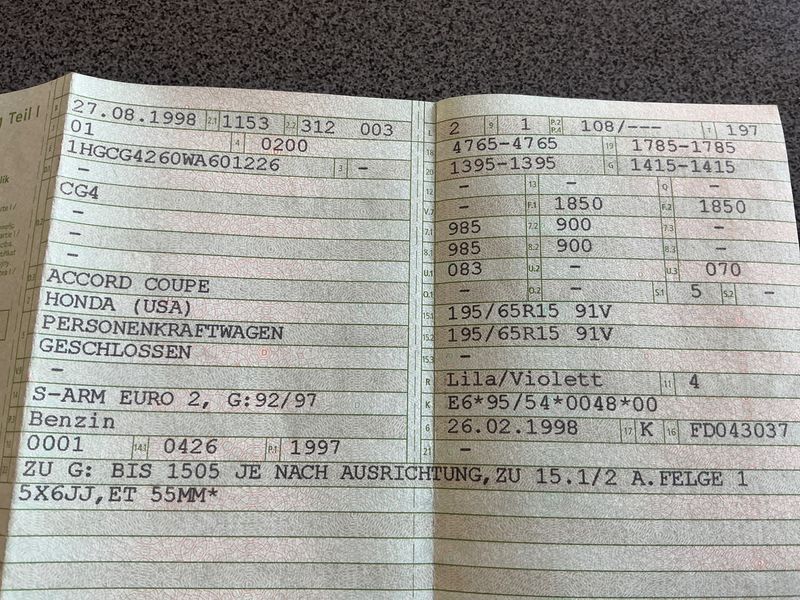 Honda Accord 2.0 ES 1998 – снимка 5
