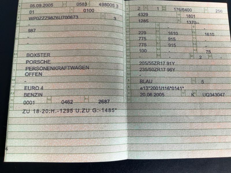 Porsche Boxster 2.7 2005 – снимка 20