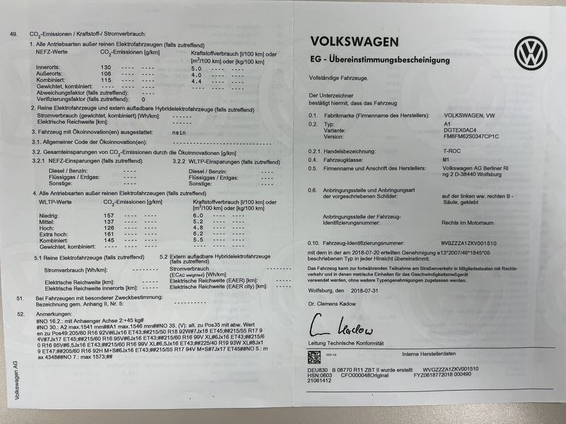 Volkswagen T-Roc 1.6 TDI Style 2018 – снимка 22