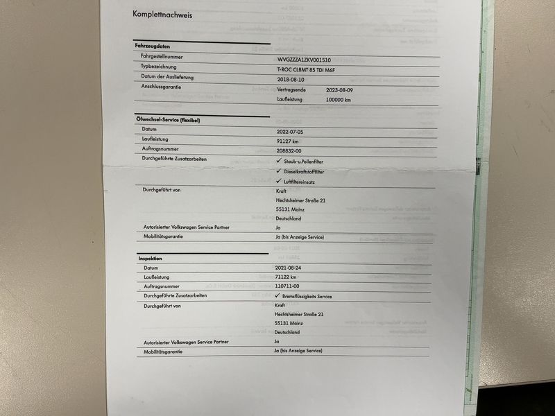 Volkswagen T-Roc 1.6 TDI Style 2018 – снимка 27