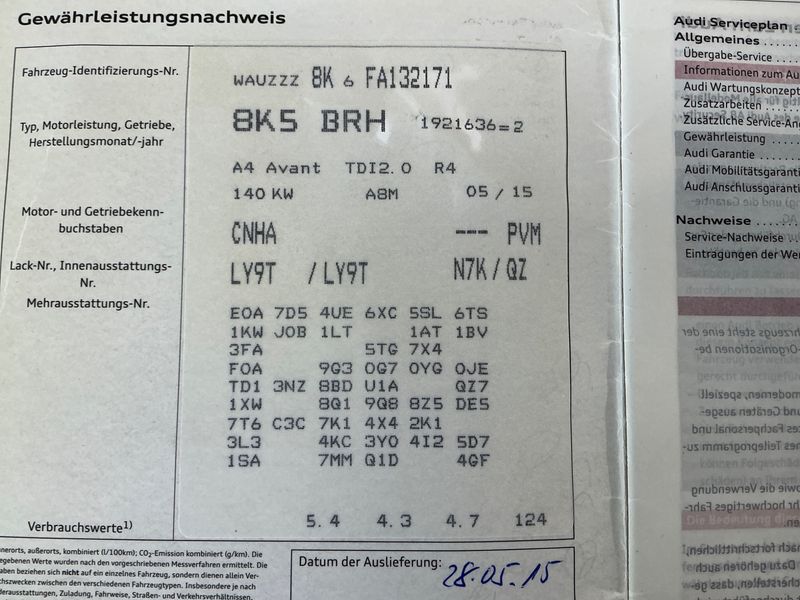 Audi A4 2.0 TDI S line Sportpaket plus 2015 – снимка 23