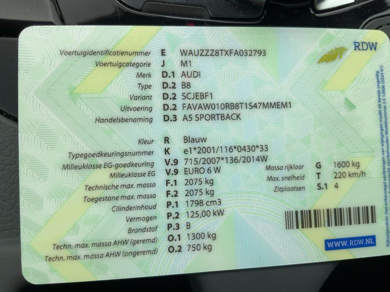 Audi A5 Sportback 1.8 TFSI 2015 – снимка 20