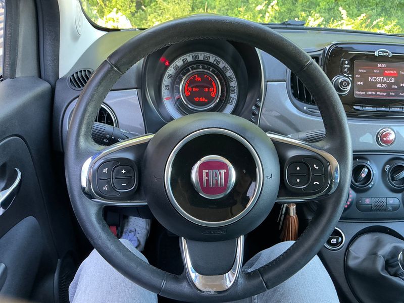 Fiat 500C 1.2 Lounge 2018 – снимка 26