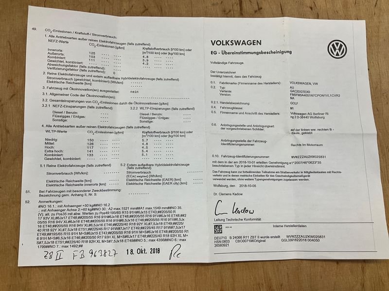 Volkswagen Golf VII 1.6 TDI Join 2018 – снимка 21
