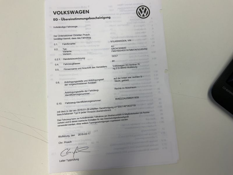 Volkswagen Golf VII 1.6 TDI Allstar BlueMotion Tech 2016 – снимка 21