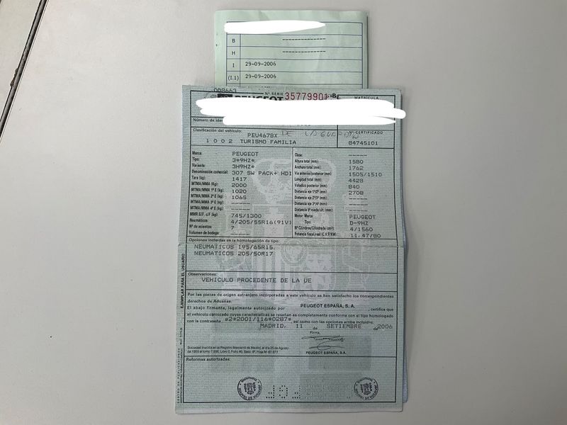 Peugeot 307 1.6 HDi SW Pack + 2006 – снимка 5