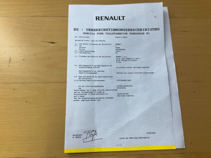Renault Trafic 1.6 dCi Energy L1H1 2,7t Komfort 2018 – снимка 16