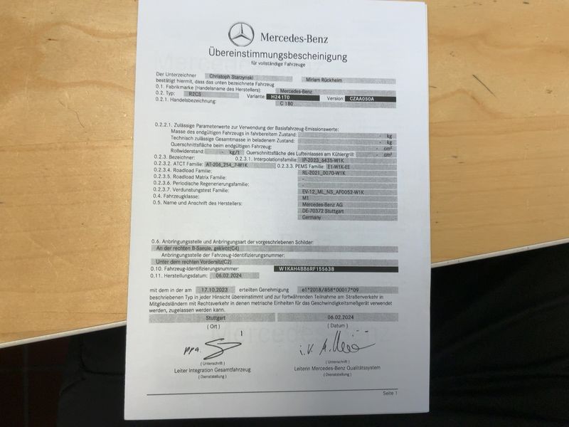 Mercedes-Benz C-Klasse C 180 Mild-Hybrid T Edition Avantgarde 2024 – снимка 22