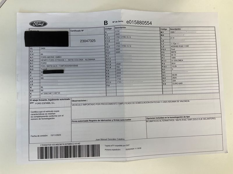 Ford Transit 2.0 TDCi 350 L2 Trend 2024 – снимка 21