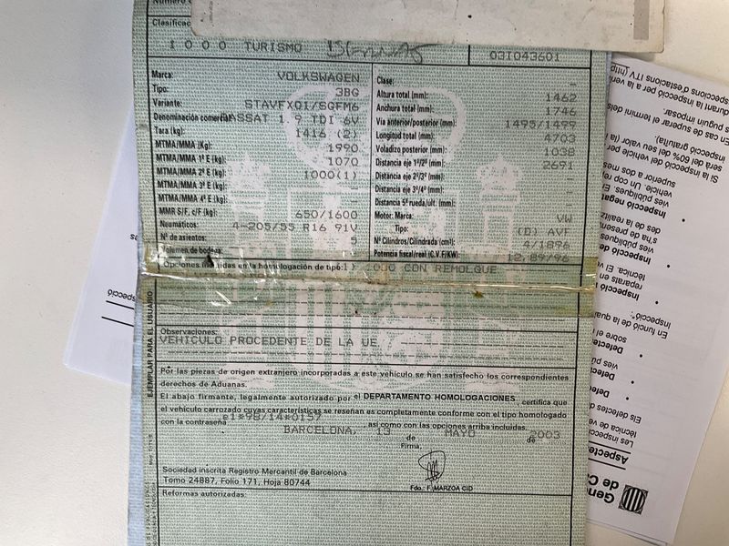 Volkswagen Passat 1.9 TDI Highline 2003 – снимка 6