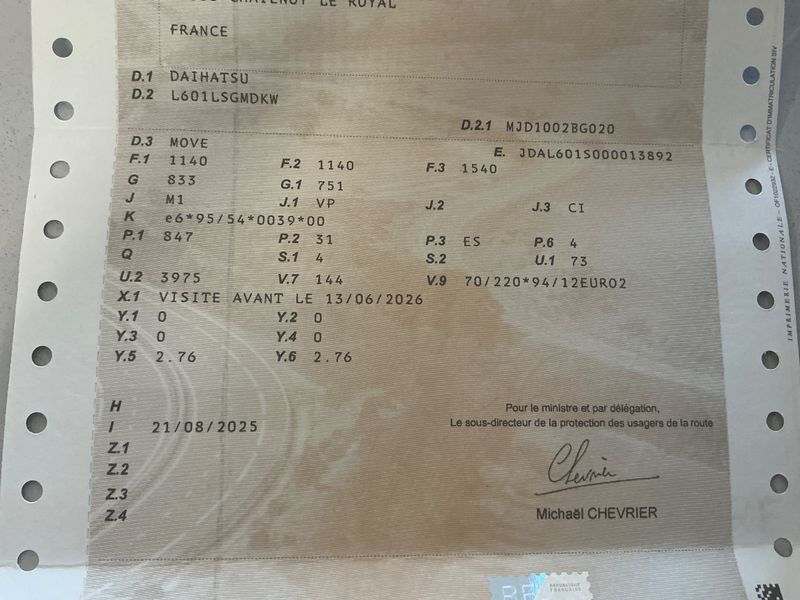Daihatsu Move 0.9 GXL 1998 – снимка 5