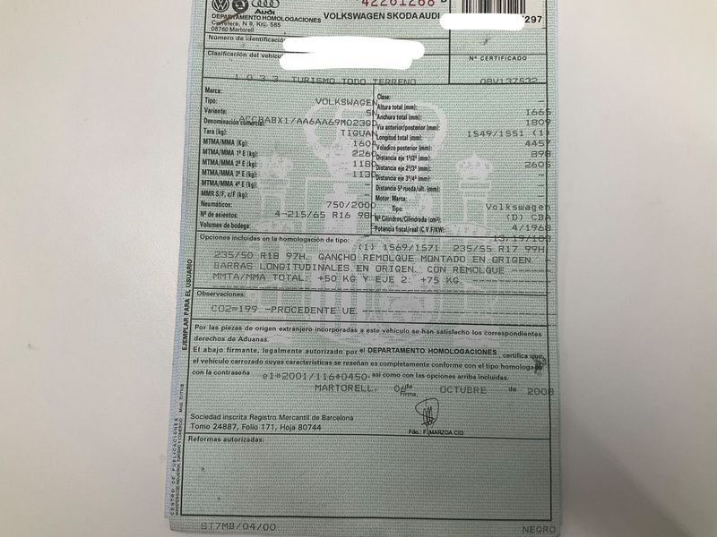 Volkswagen Tiguan 2.0 TDI Track & Field 4Motion 2008 – снимка 6