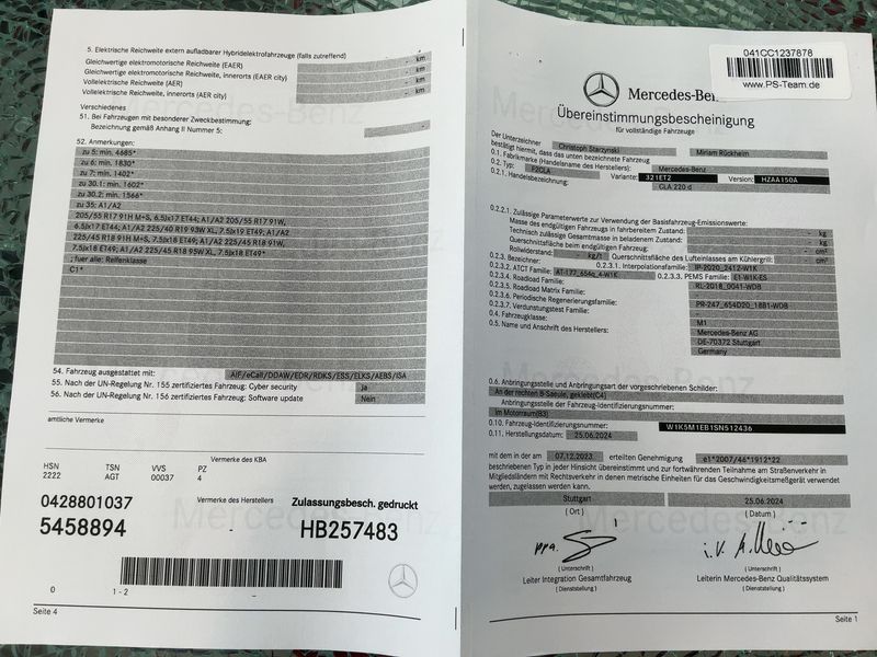 Mercedes-Benz CLA-Klasse CLA 220 d Shooting Brake AMG Line 2024 – снимка 22