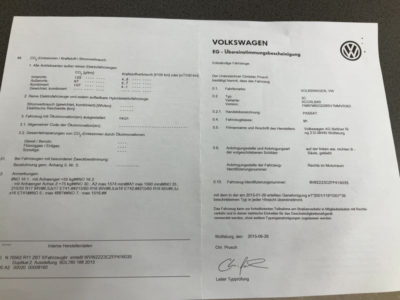 Volkswagen Passat 2.0 TDI Highline BlueMotion Tech 2015 – снимка 21