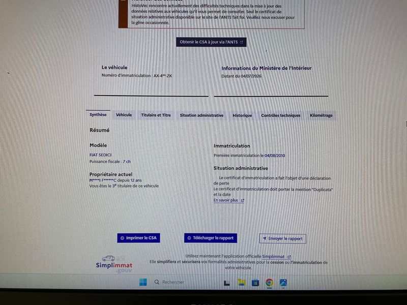 Fiat Sedici 2.0 JTDM Multijet Emotion 4x4 2010 – снимка 6
