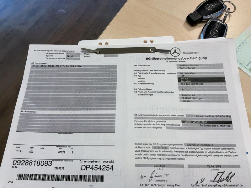 Mercedes-Benz SLK-Klasse SLK 200 Kompressor 2009 – снимка 22
