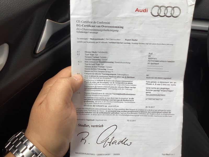 Audi A3 Sportback 1.6 TDI 2018 – снимка 21