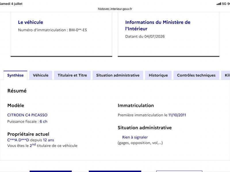 Citroen C4 Grand Picasso 1.6 HDi Confort 2011 – снимка 6