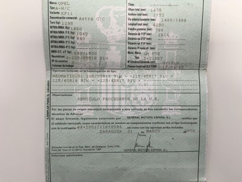 Opel Astra GTC 1.9 CDTI Sport 2006 – снимка 6