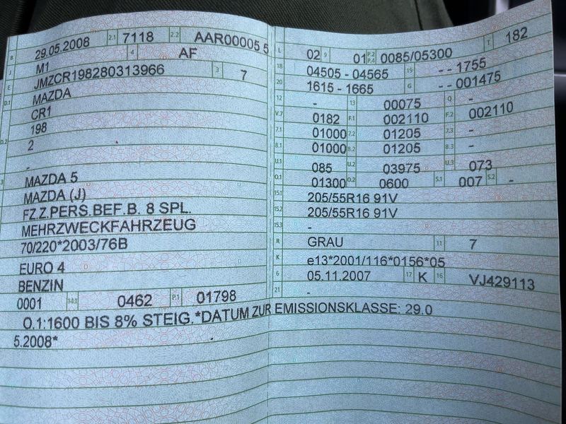 Mazda 5 1.8 Exclusive 2008 – снимка 20