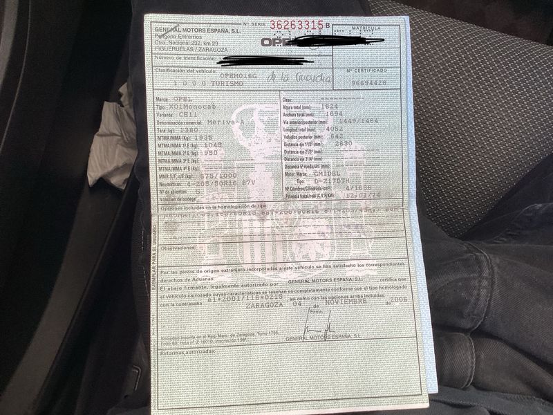 Opel Meriva 1.7 CDTI Cosmo 2007 – снимка 6