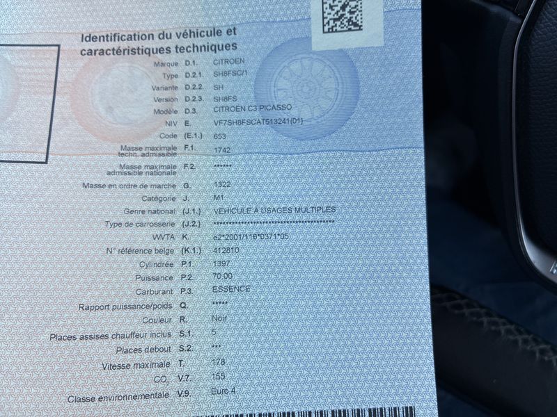 Citroen C3 Picasso 1.4 VTi Tendance 2010 – снимка 14