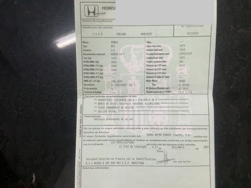 Honda CR-V 2.0 VTEC Luxury 2008 – снимка 21