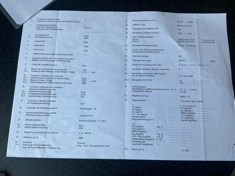 Volkswagen T5 Transporter 2.0 TDI Kasten lang 2011 – снимка 16