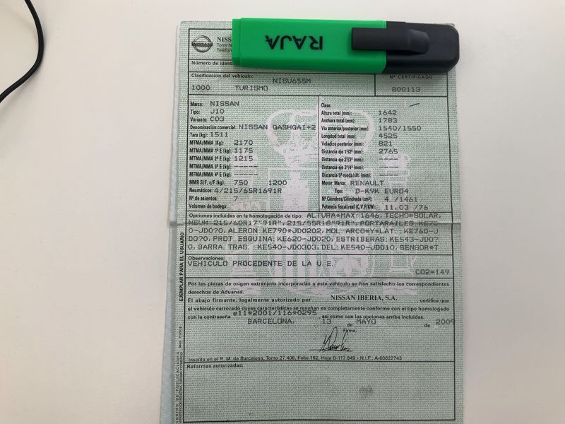Nissan Qashqai+2 1.5 dCi Tekna 2009 – снимка 21
