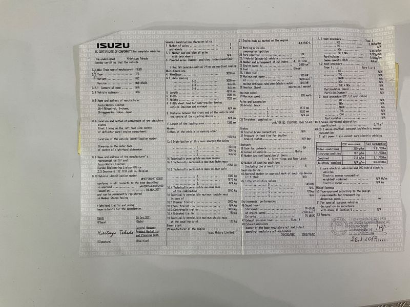 Isuzu D-MAX 2.5 Turbodiesel Double Cab Basis 4WD 2012 – снимка 22