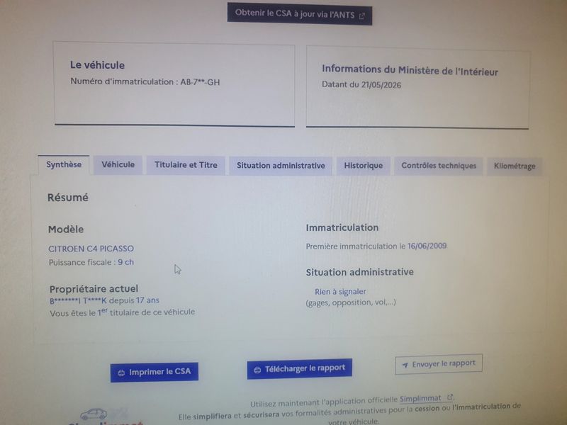 Citroen C4 Grand Picasso 1.6 THP Exclusive 2009 – снимка 6