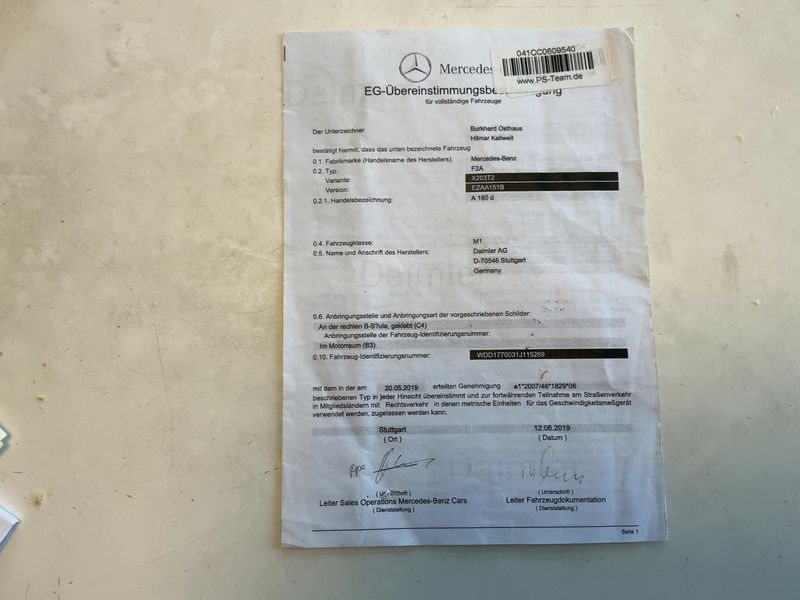 Mercedes-Benz A-Klasse A 180 d 2019 – снимка 22