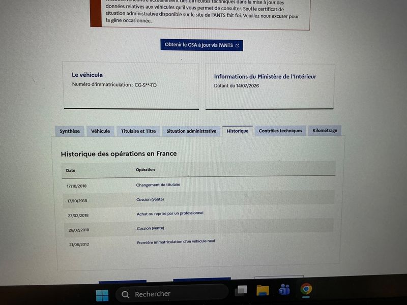 Peugeot 3008 1.6 e-HDi Business Pack 2012 – снимка на щета