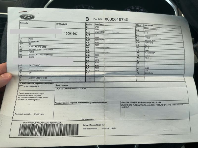 Ford S-Max 2.0 TDCi Titanium 2016 – снимка 21