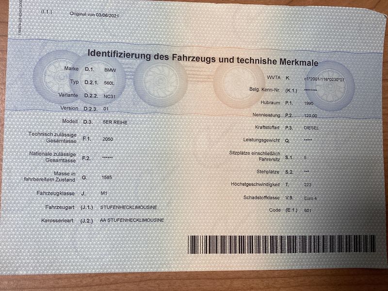 BMW 5er 520d 2006 – снимка 5