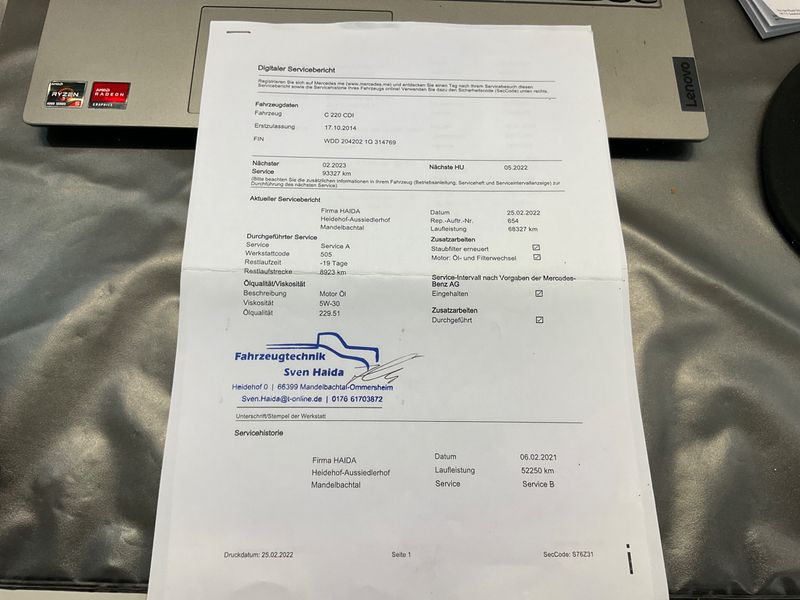 Mercedes-Benz C-Klasse C 220 CDI T BlueEfficiency Avantgarde 2014 – снимка 23
