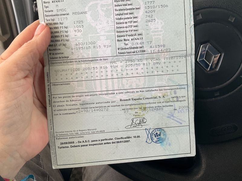 Renault Megane 1.6 Expression Confort 2005 – снимка 6