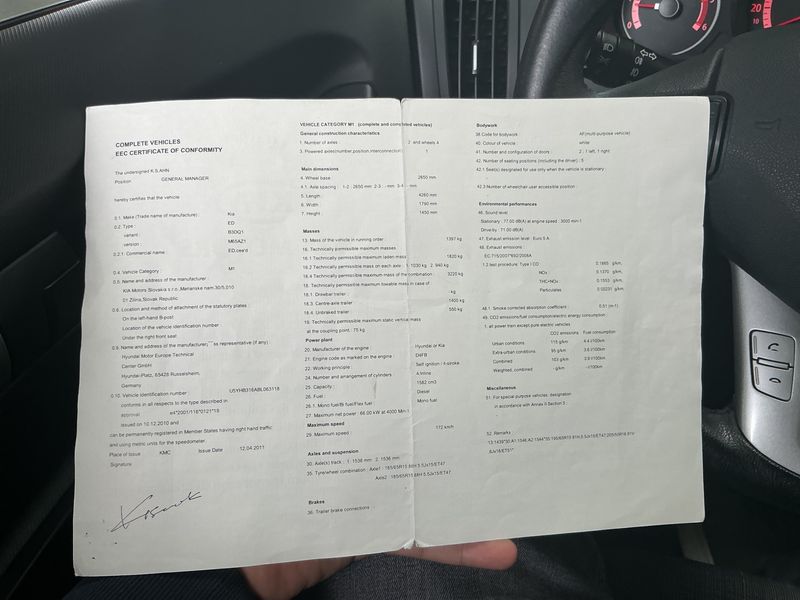 Kia cee'd 1.6 CRDi Active 2011 – снимка 6