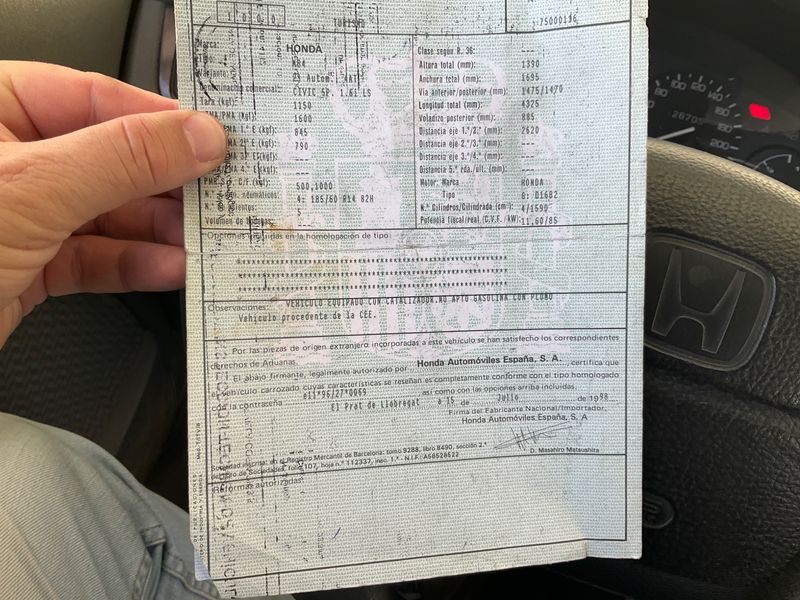 Honda Civic 1.6 LS 1998 – снимка 6