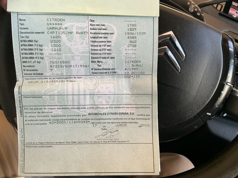 Citroen C4 Grand Picasso 2.0 HDi Exclusive Plus 2010 – снимка 20