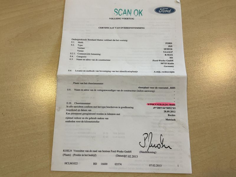 Ford B-Max 1.4 Trend 2013 – снимка 21