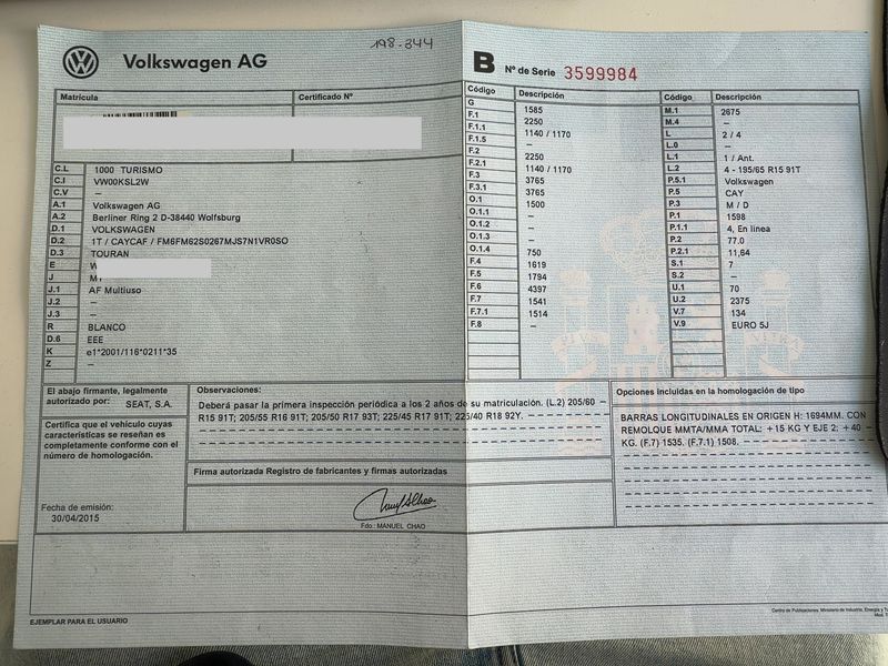 Volkswagen Touran 1.6 TDI Edition 2015 – снимка 21
