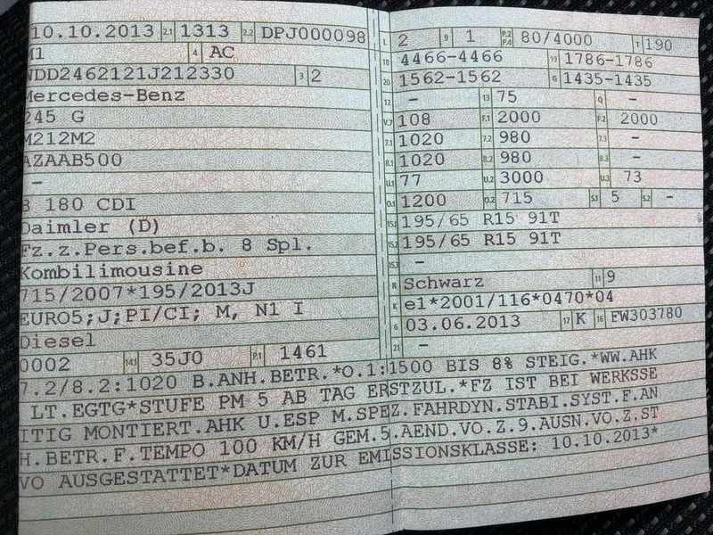 Mercedes-Benz B-Klasse B 180 CDI 2013 – снимка 21