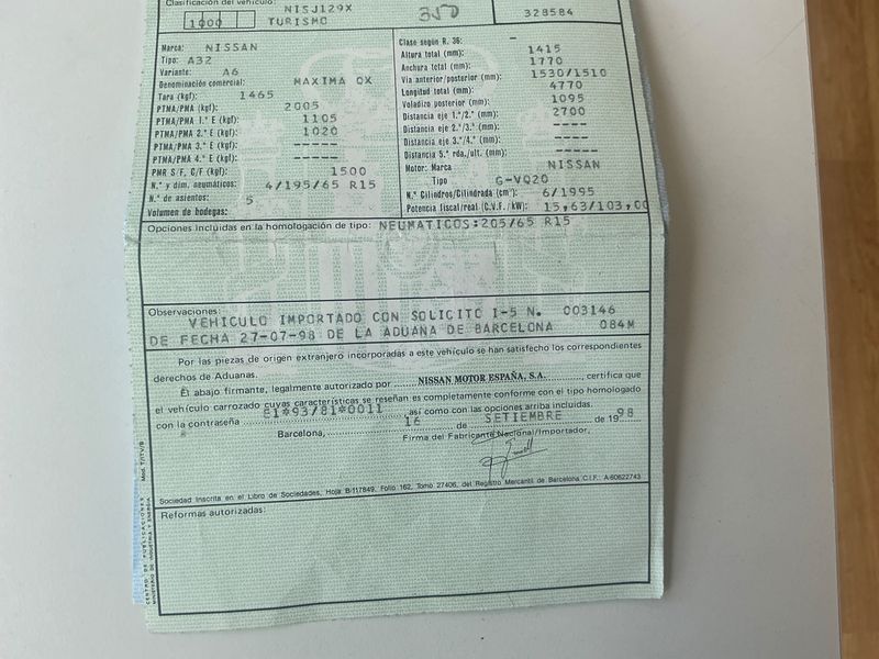 Nissan Maxima 2.0 V6 1999 – снимка 6